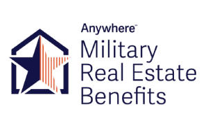 Anywhere Military Real Estate Benefits Logo